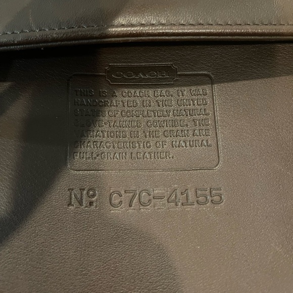Vintage coach bag 4155 - Picture 3 of 16